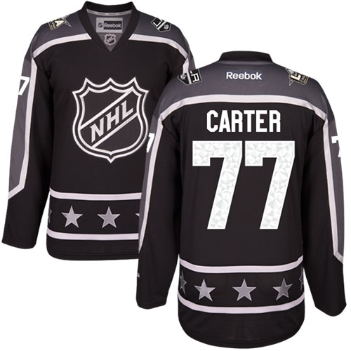 Kings #77 Jeff Carter Black All-Star Pacific Division Stitched NHL Jersey - Click Image to Close
